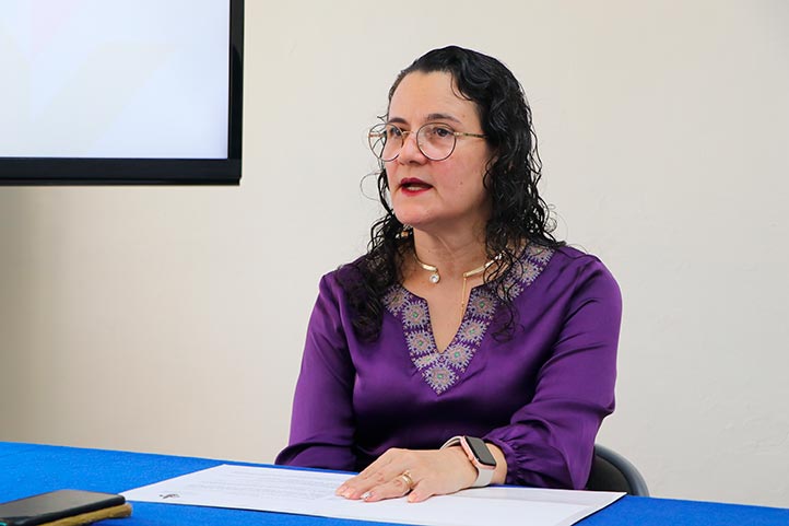 María Teresa de la Luz Sainz Barajas, coordinadora regional de Posgrado