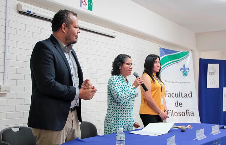 Yolanda González Molohua clausuró las actividades alusivas al 67 Aniversario de la Facultad de Filosofía UV
