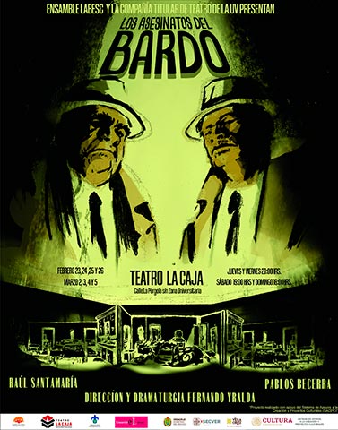 Los asesinatos del Bardo se estrenará el 23 de febrero en el Teatro La Caja UV