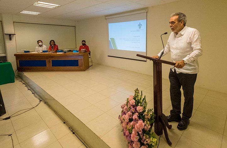 Martín Aguilar destacó la importancia de impulsar el desarrollo de proyectos académicos