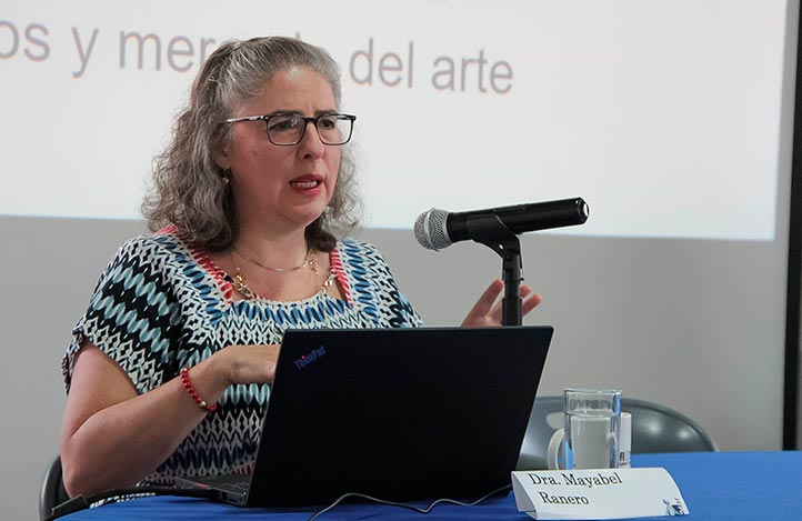 Mayabel Ranero Castro, académica de la Facultad de Sociología de la UV, dictó ponencia en el marco del Día Internacional de la Mujer