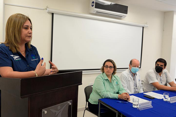 Maribel Barradas puntualizó que el acuerdo beneficiará a los más de 300 estudiantes que representan a la UV en competencias deportivas