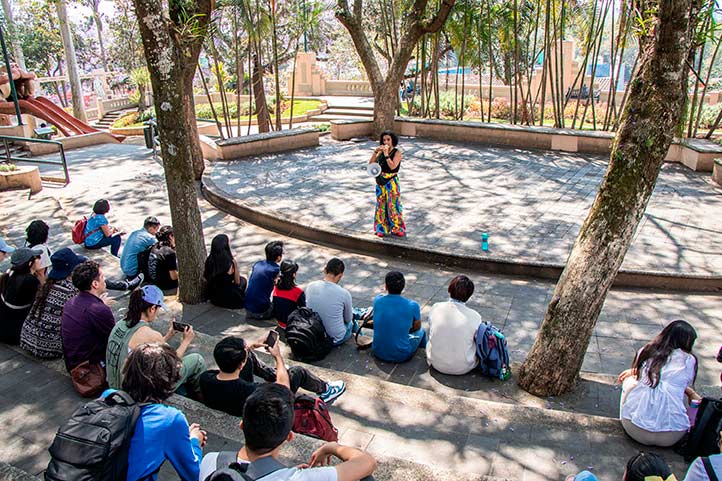 El Parque Juárez, espacio ocupado en el pasado por un convento franciscano