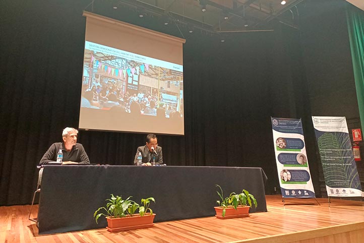 El arquitecto impartió una conferencia en el CIEPAU de la UV