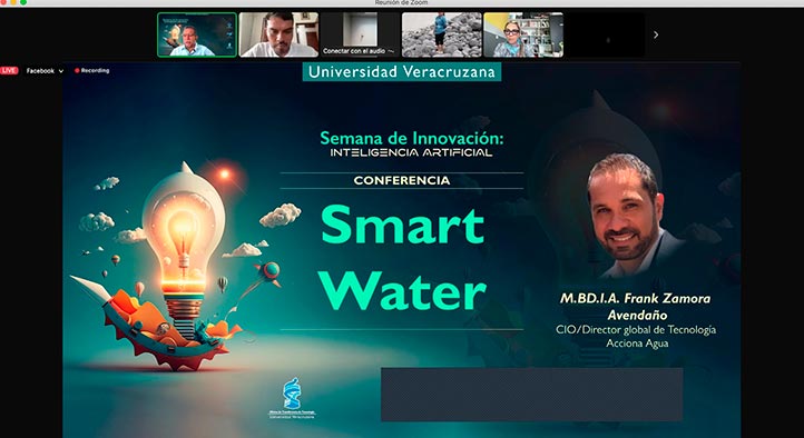 El ponente participó en la Semana de Innovación Virtual 2023, organizada por la UV, a través de la DGV y la OTT