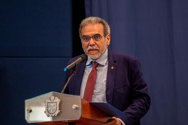 El rector Martín Aguilar Sánchez Inauguró el 1er Encuentro Internacional Interdisciplinario de la Facultad de Idiomas