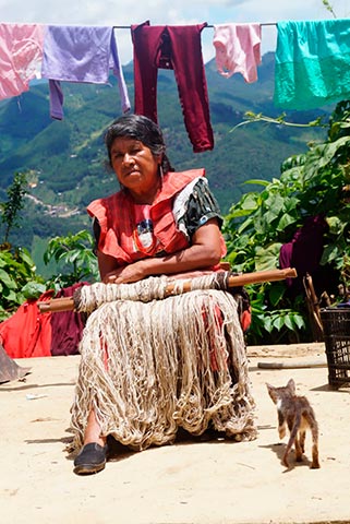 Teresa habita en Tehuipango, localidad ubicada en la sierra de Zongolica