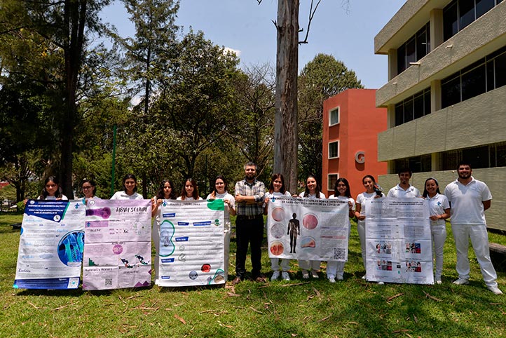Estudiantes de la Facultad de Medicina tuvieron destacada participación en reunión de microbiología y parasitología