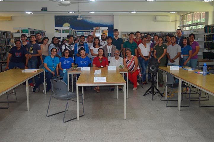 Comunidad participante en la Facultad de Ciencias Biológicas y Agropecuarias