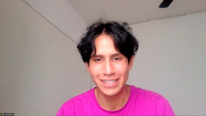 Aldo Yael González Santana, egresado de la Facultad de Física de la UV