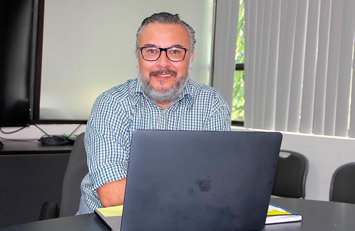 Edgar Paul Rodríguez Cortés, coordinador de Ingreso Escolar y Sistemas Informáticos
