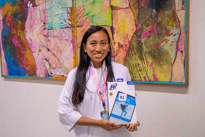 Odalis Guadalupe Itza Chi, alumna beneficiada por el Plan de Apoyos a Población Estudiantil en Condiciones de Vulnerabilidad