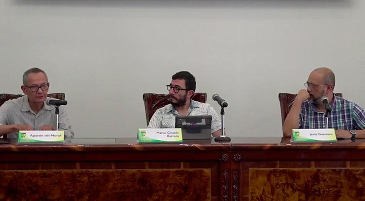 Marco Giraldo Barreto, jefe de la oficina editorial de la Universidad de Bogotá “Jorge Tadeo Lozano”, reconoció las acciones sostenibles emprendidas por la UV