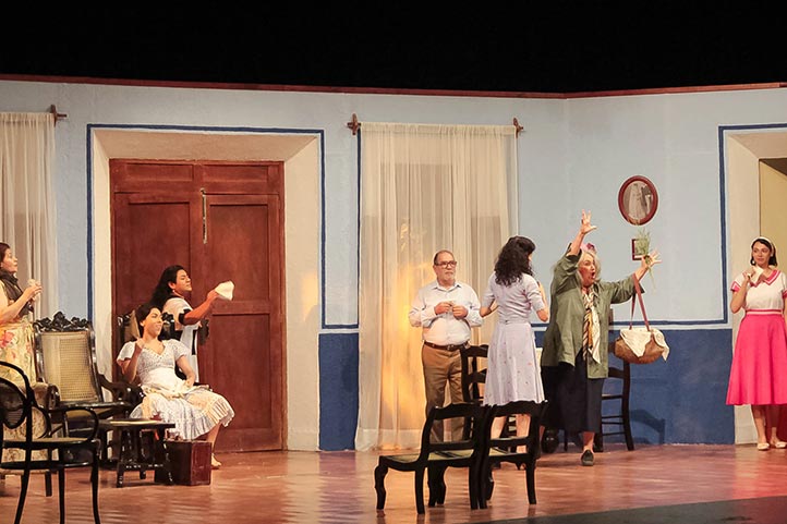 “Rosalba y los Llaveros” se presentó en la sala “Emilio Carballido” del Teatro del Estado