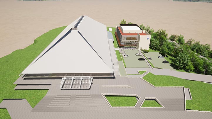 El teatro universitario se construirá en el Campus para la Cultura, las Artes y el Deporte