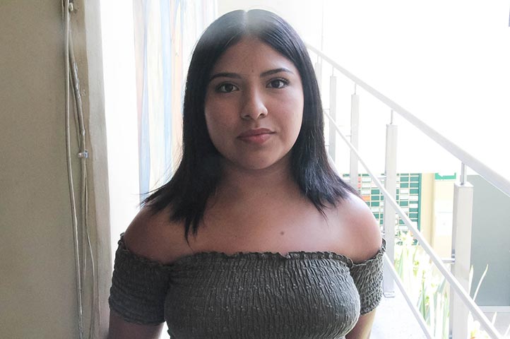 Tania Lizbeth Martínez Perfecto, alumna del CIX