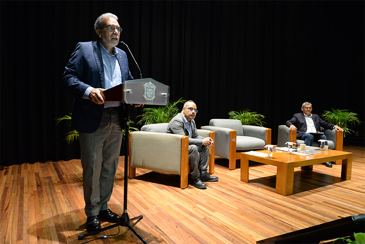 El rector Martín Aguilar Sánchez reconoció la calidad de los proyectos presentados por el Área Académica Técnica