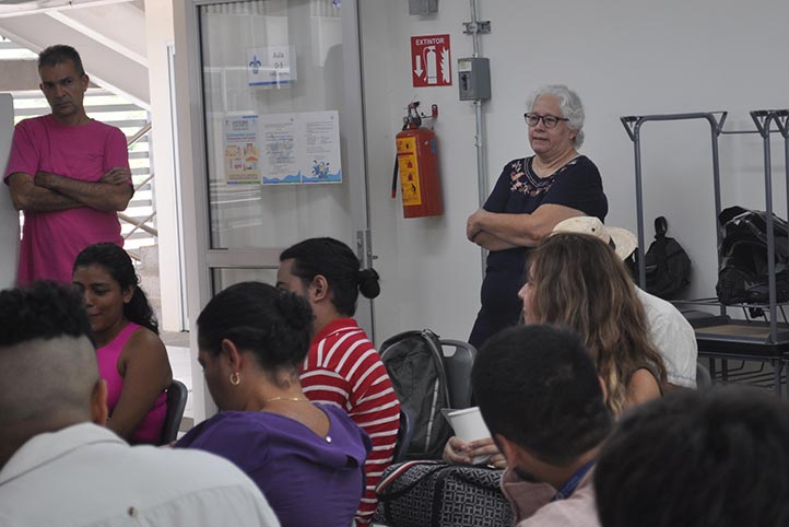 Intervención de Virginia Angélica García Vega, fundadora de lo que ahora es el IIIA