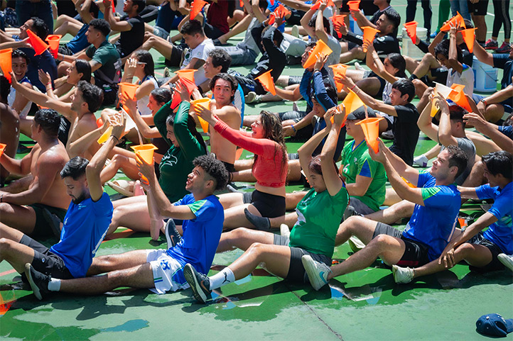 El 1er Rally Deportivo se realizó en la cancha de handball, anexa al Centro Acuático Universitario “Eulalio Ríos” 