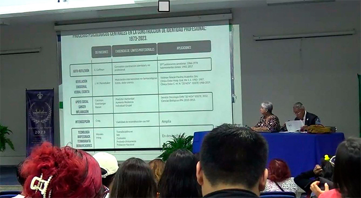 Esquema de los procesos centrales en la construcción de la identidad profesional 