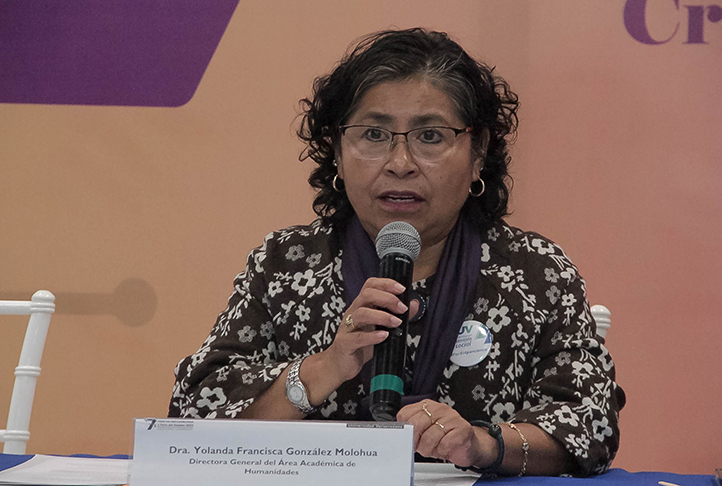 Yolanda González, directora del Área Académica de Humanidades, dijo que hablar una lengua indígena puede ser útil para encontrar empleo