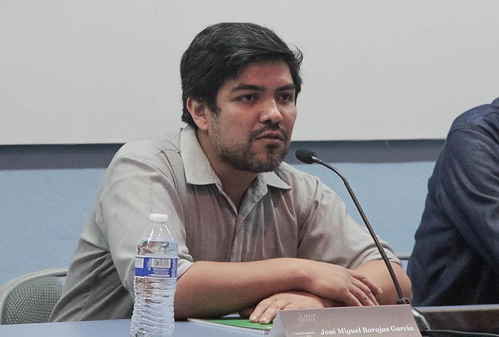José Miguel Barajas, egresado del Doctorado en Literatura Hispanoamericana