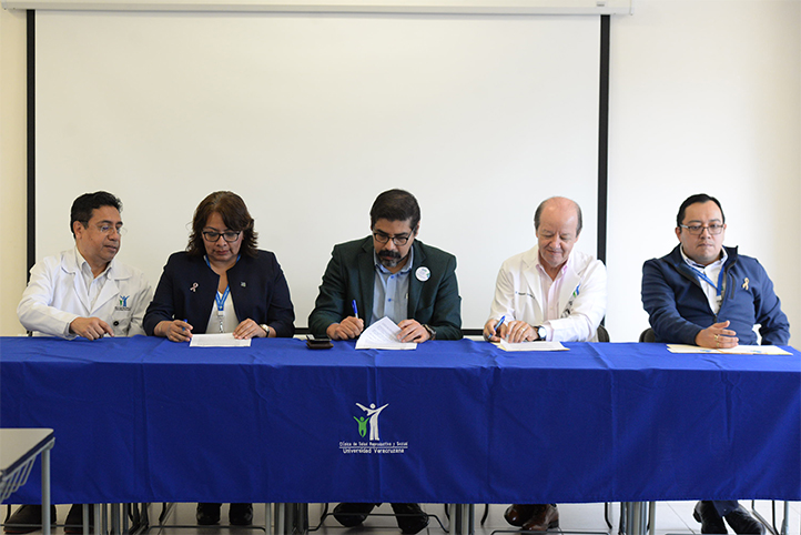 La CUSRS y la Facultad de Enfermería Orizaba-Córdoba firmaron bases de colaboración en beneficio de los estudiantes 