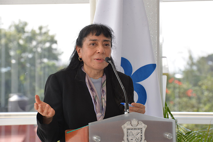 María de Lourdes Sánchez Guerrero, titular de la ANIEI, reconoció la calidad de los PE de la UV