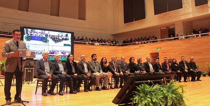 Autoridades universitarias encabezaron la ceremonia especial de egresados de Licenciatura, TSU y Posgrado del periodo escolar febrero-julio 2023 