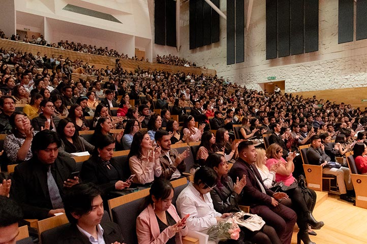 La celebración se llevó a cabo en la Sala de conciertos de Tlaqná, Centro Cultural 