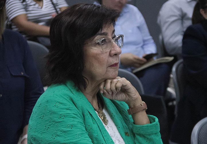Patricia Andrade del Cid, integrante del Observatorio Veracruzano de Medios de la UV