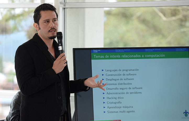 Héctor Xavier Limón Riaño habló de “Sinergias en investigación: inteligencia artificial, ingeniería de software y ciberseguridad” 