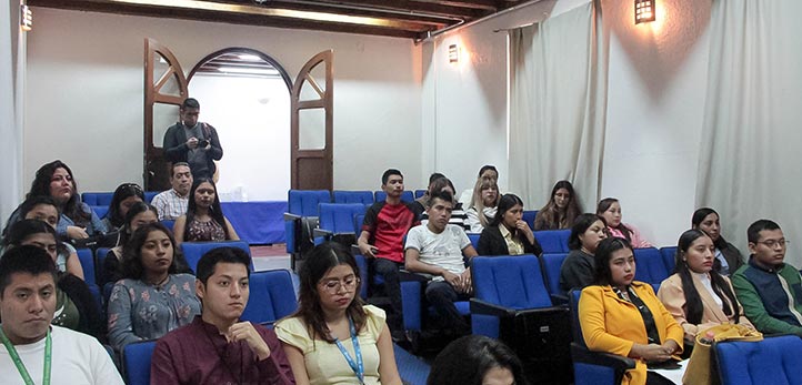Participaron estudiantes de Derecho con Enfoque de Pluralismo Jurídico, sede Totonacapan, y Derecho Intercultural de la UIET 