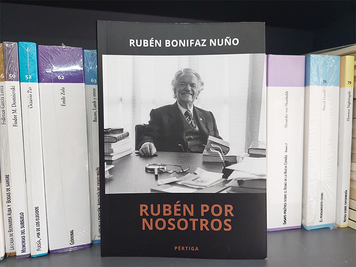 El libro Rubén por nosotros, de Bonifaz Nuño, incluye tres obras y una introducción del poeta Vicente Quirarte 