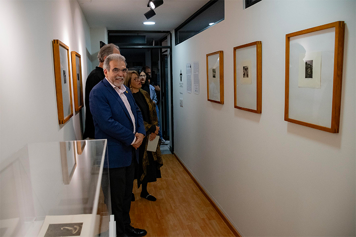 El rector Martín Aguilar destacó las capacidades de las y los universitarios reflejadas en sus respectivas imágenes 