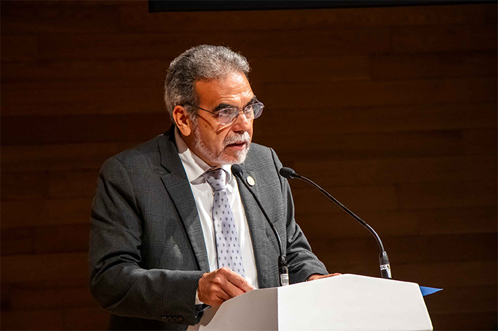 El rector Martín Aguilar Sánchez agradeció la participación, inédita, en las propuestas que se incluyeron para la creación de la Ley Orgánica 