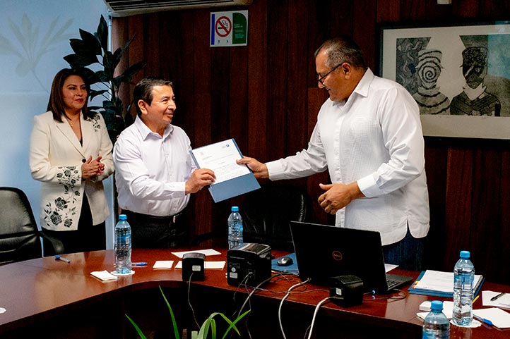 En el evento se reconoció a José Guadalupe Romero Pérez, Contralor General saliente 