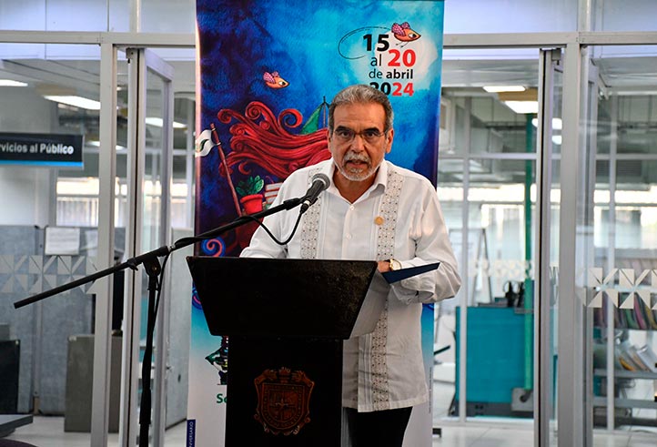 El rector Martín Aguilar Sánchez inauguró las actividades del festival 