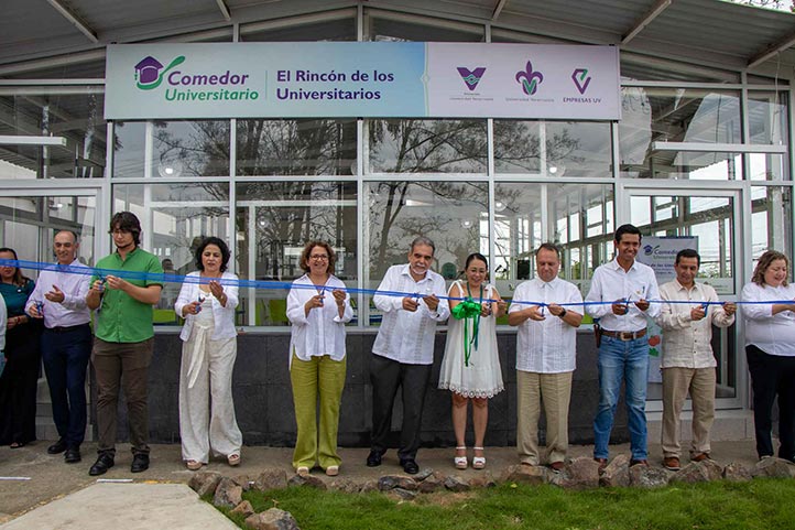 Autoridades universitarias inauguraron el Comedor Universitario “El Rincón de los Universitarios” en la FCBA de Tuxpan 