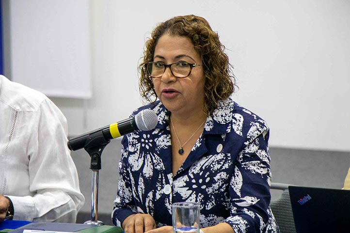 La vicerrectora Liliana Cuervo dijo que son actores clave en la región quienes coordinan las acciones de sustentabilidad y derechos humanos 