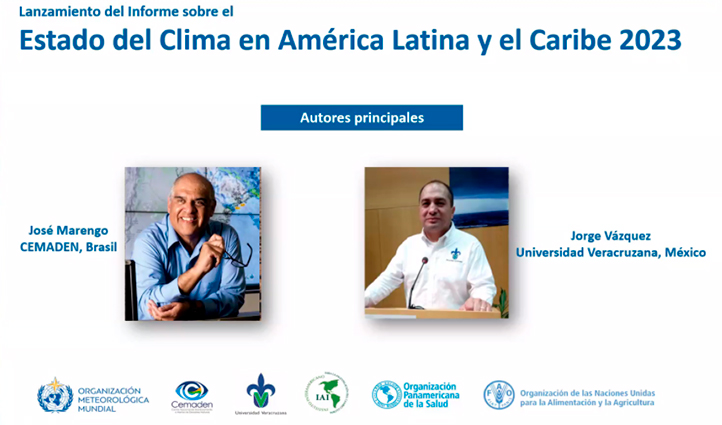 La UV participó en la elaboración del Informe sobre el Estado del Clima en América Latina y el Caribe 2023 