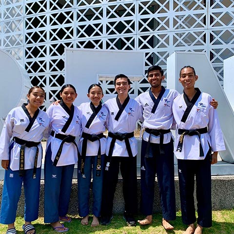 Equipo de taekwondo