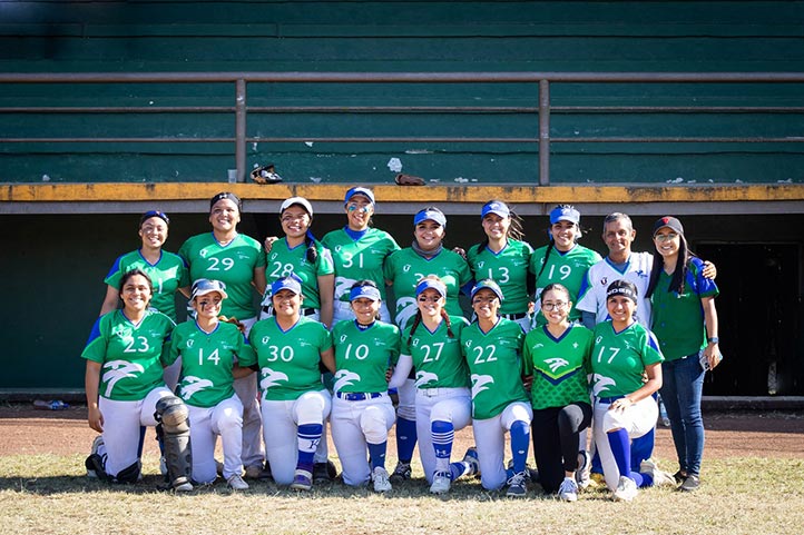 Equipo de softbol femenil 