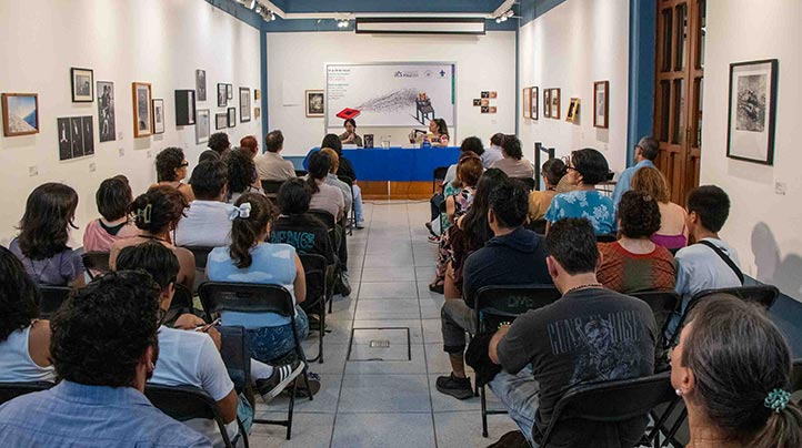 La Galería AP de la Unidad de Ates fue el escenario de la presentación de ambos libros 