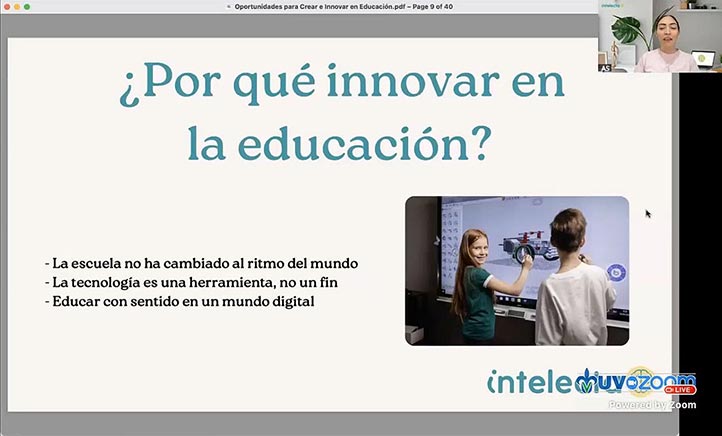 Educar con sentido, sección elemental en la innovación educativa 