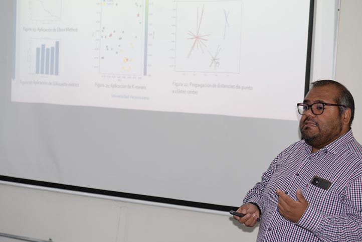 Señaló que adecuó su proyecto para trabajar con el algoritmo de aprendizaje automático no supervisado 