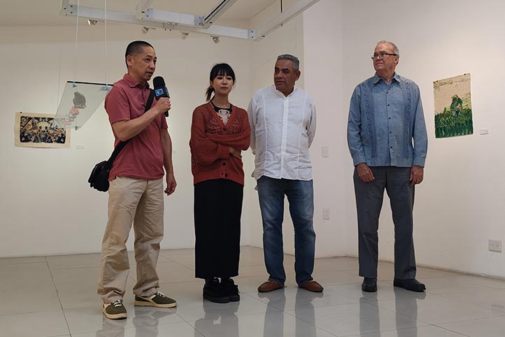 Mario Oliva y el titular del IAP encabezaron la inauguración