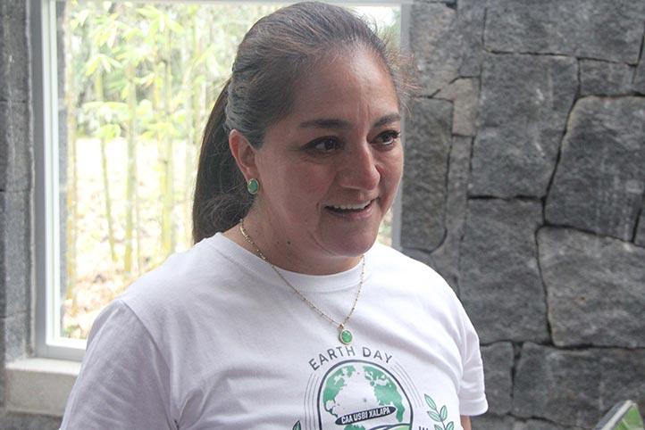 Verónica Ruiz Corzo, asesora de inglés en el Centro de Autoacceso USBI-Xalapa 