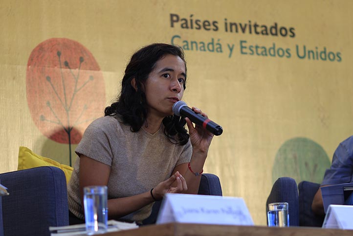 Alaíde Ventura explicó la conceptualización de la literatura de exilio, la de inmigración y la nativa 