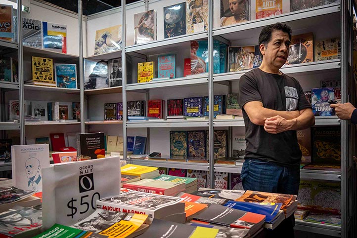 Germán Gallegos, representante de Ediciones Akal